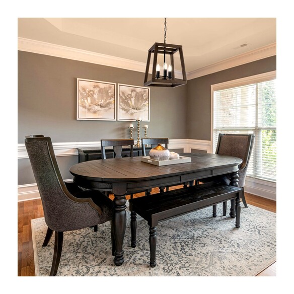DALTON PE3-BK - DALTON 3 LIGHT PENDANT - BLACKDALTON PE3-BK