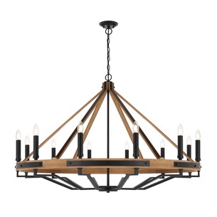 DARIEN PE12-ASH - DARIEN 12 LIGHT PENDANTDARIEN PE12-ASH