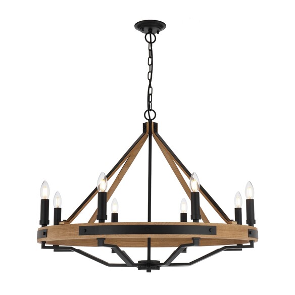 DARIEN PE8-ASH - DARIEN 8 LIGHT PENDANT