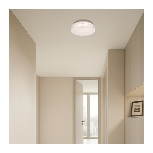 ELTZ OY28-CL3C - ELTZ 28CM LED OYSTER - ClearELTZ OY28-CL3C
