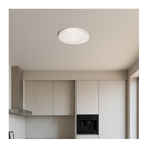 ELTZ OY40-CL3C - ELTZ 40CM LED OYSTER - ClearELTZ OY40-CL3C