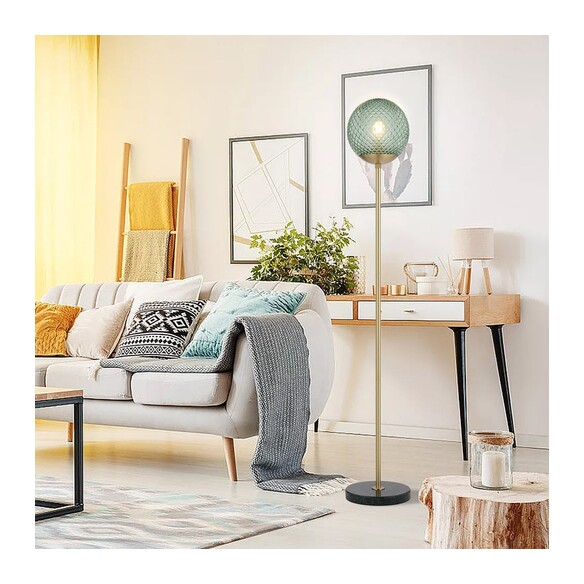 ELWICK FL-BKSM - ELWICK FLOOR LAMP - BLACKELWICK FL-BKSM