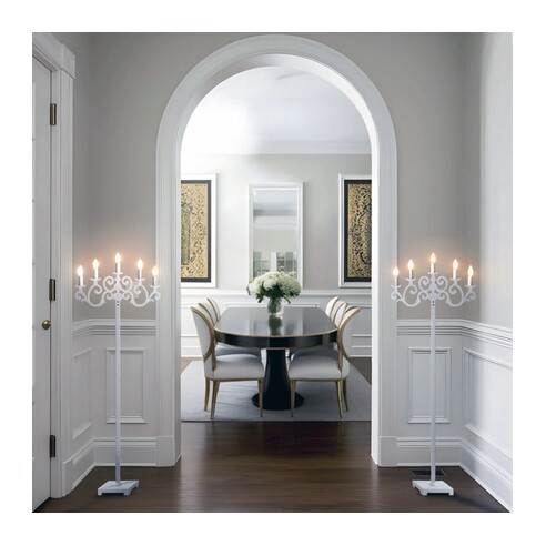 EMPORIA FL-WH - EMPORIA FLOOR LAMP - WHITEEMPORIA FL-WH