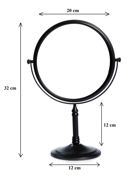 DMMR0033 - Dolphy 5X Magnifying Mirror Black DMMR0033
