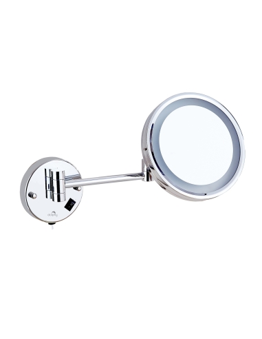 Dolphy 5X LED Magnifying Mirror One Side Wall Mount - DMMR0013