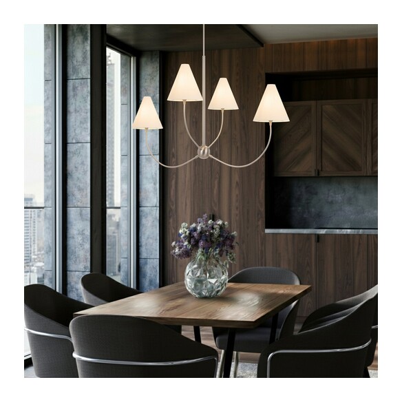 FARNIX PE04-AG - FARNIX 4 LIGHT PENDANT - ANTIQUE FARNIX PE04-AG