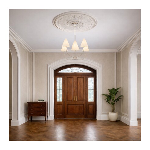 FARNIX PE06-AG - FARNIX 6 LIGHT PENDANT - ANTIQUE FARNIX PE06-AG