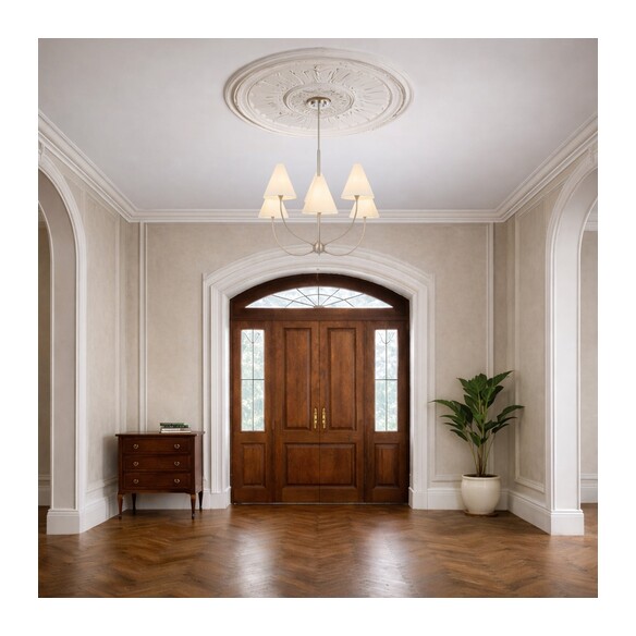 FARNIX PE06-AG - FARNIX 6 LIGHT PENDANT - ANTIQUE FARNIX PE06-AG