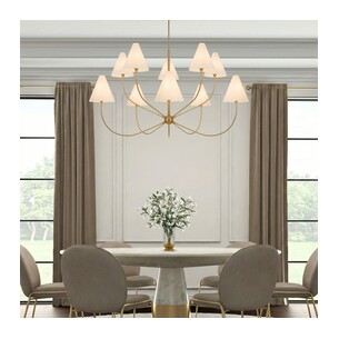 FARNIX PE10-AG - FARNIX 10 LIGHT PENDANT - ANTIQUE GOLDFARNIX PE10-AG 2