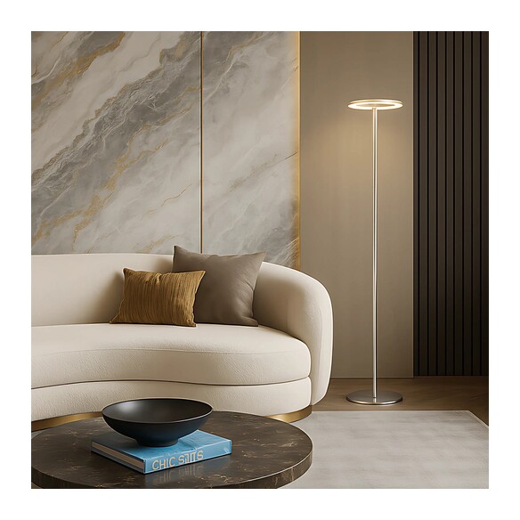 FARO FL-CH - FARO FLOOR LAMP - CHROMEFARO FL-CH