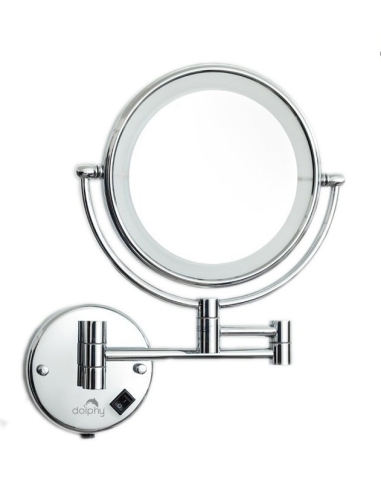 Dolphy 5X LED Magnifying Mirror Wall Mount - DOL-DMMR0009