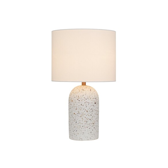 FEVIK TLS-WHTRIV - FEVIK TABLE LAMP SMALL - WHITE TERRAZZO