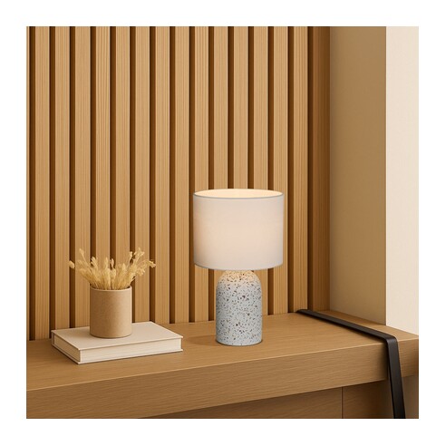 FEVIK TLS-WHTRIV - FEVIK TABLE LAMP SMALL - WHITE FEVIK TLS-WHTRIV