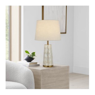 FUSELL TL-WHGD - FUSELL TABLE LAMP - WHITEFUSELL TL-WHGD 2