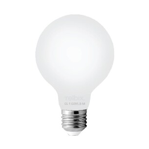 GL F.G095.8-M83D - E27 G95 8W LED GLOBE MILK DIMGL F.G095.8-M83D