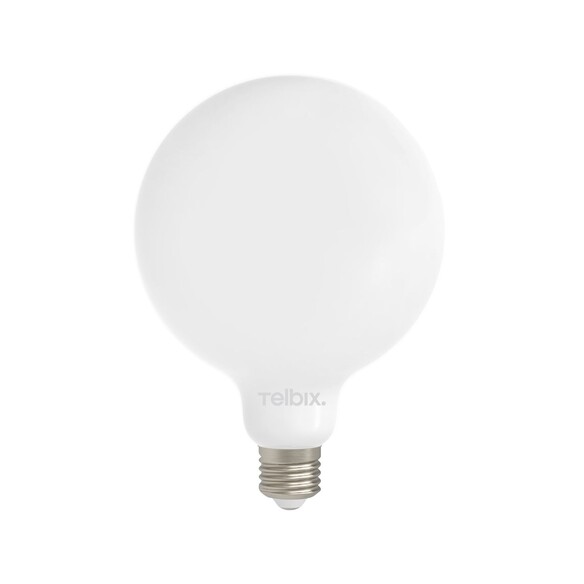 GL F.G125.8-M84D - E27 G125 8W LED GLOBE MILK DIM