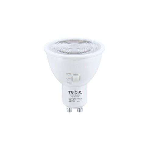GL GU10LED3C - GU10 7W FOCAL WIDE 38 LED GLOBE GL GU10LED3C