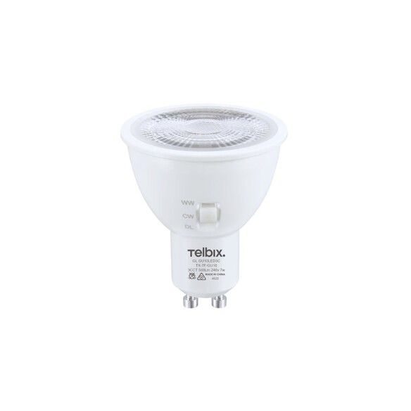 GL GU10LED3C - GU10 7W FOCAL WIDE 38 LED GLOBE GL GU10LED3C
