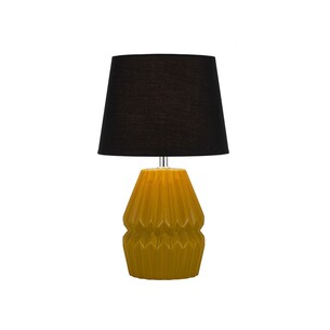 GREET TL-CHBR - GREET CERAMIC TABLE LAMP - CHROMEGREET TL-CHBR