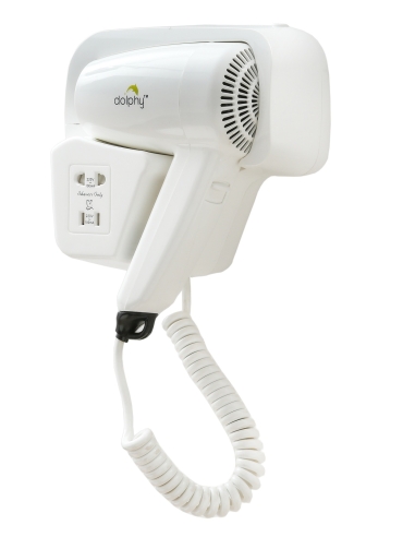 DOL-DPHD0001 - Dolphy Wall Mount Hair Dryer 1200 DOL-DPHD0001