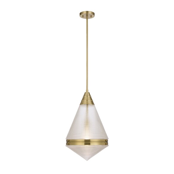 HARNON PE1-AG - HARNON 1 LIGHT PENDANT - ANTIQUE HARNON PE1-AG