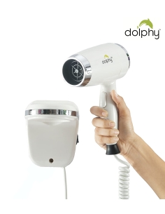 Dolphy Wall Mount Hot and Cold Hair Dryer 1600 watt Height DPHD0005 2