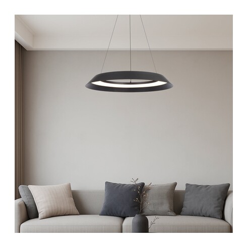 HOVIN PE58-BK - HOVIN 58 PENDANT - BLACKHOVIN PE58-BK