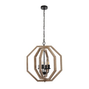INDIO PE4-BK - INDIO 4 LIGHT PENDANT - BLACKINDIO PE4-BK