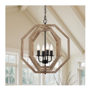 INDIO PE4-BK - INDIO 4 LIGHT PENDANT - BLACKINDIO PE4-BK 2