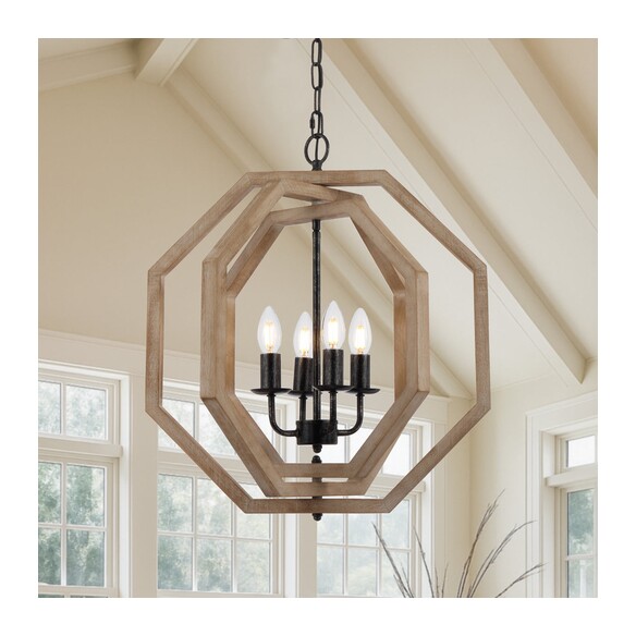 INDIO PE4-BK - INDIO 4 LIGHT PENDANT - BLACKINDIO PE4-BK
