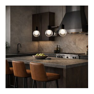 INVAR PE1-NKCL - INVAR 1 LIGHT PENDANT - Nickel MattINVAR PE1-NKCL 2