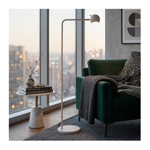 JEREMY FL-BK - JEREMY FLOOR LAMP - BLACKJEREMY FL-BK 2