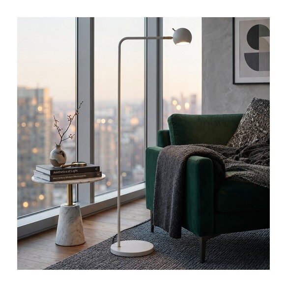 JEREMY FL-BK - JEREMY FLOOR LAMP - BLACKJEREMY FL-BK