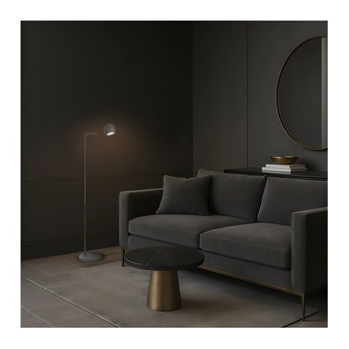JEREMY FL-BK - JEREMY FLOOR LAMP - BLACKJEREMY FL-BK