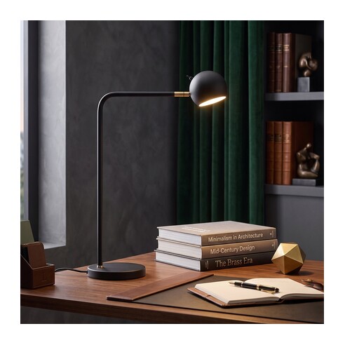 JEREMY TL-BK - JEREMY TABLE LAMP - BLACKJEREMY TL-BK