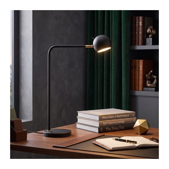 JEREMY TL-BK - JEREMY TABLE LAMP - BLACKJEREMY TL-BK