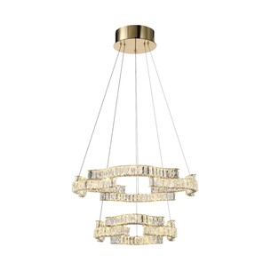 JURA PE2T-CH3C - JURA 2 TIER PENDANT - CHROMEJURA PE2T-CH3C