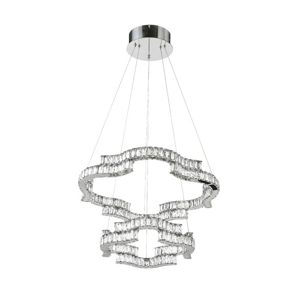 JURA PE2T-CH3C - JURA 2 TIER PENDANT - CHROMEJURA PE2T-CH3C