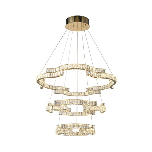 JURA PE3T-CH3C - JURA 3 TIER PENDANT - CHROME