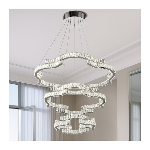 JURA PE3T-CH3C - JURA 3 TIER PENDANT - CHROMEJURA PE3T-CH3C