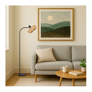 KATRIN FL-BKNAT - KATRIN FLOOR LAMP - BLACKKATRIN FL-BKNAT 2
