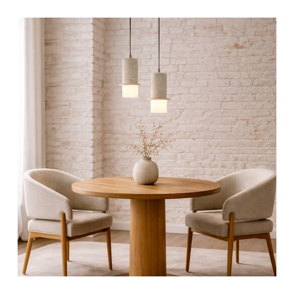 KOLISA PE1-WH - KOLISA 1 LIGHT PENDANTKOLISA PE1-WH