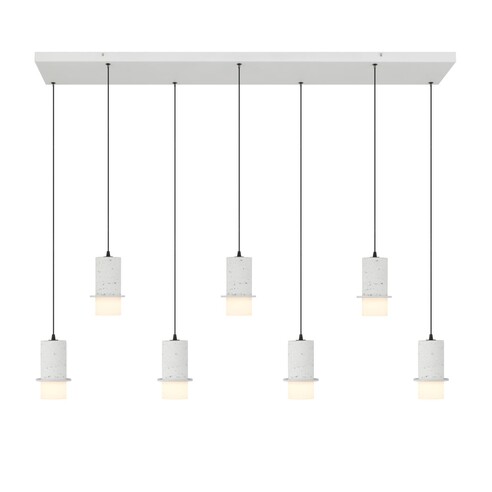 KOLISA PE7B-WH - KOLISA 7 LIGHT BAR PENDANTKOLISA PE7B-WH