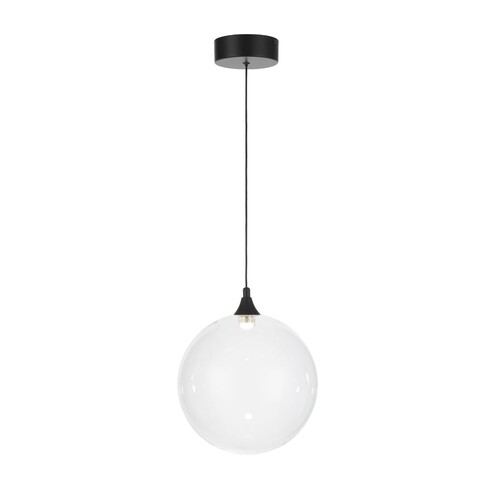 KUPLA PE1-BKCL - KUPLA 1 LIGHT PENDANT - ClearKUPLA PE1-BKCL