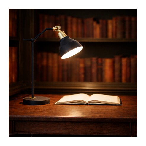 KYLAN TL15-BK - KYLAN 15 TABLE LAMP - BLACKKYLAN TL15-BK
