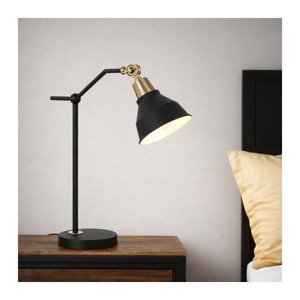KYLAN TL15-BK - KYLAN 15 TABLE LAMP - BLACKKYLAN TL15-BK