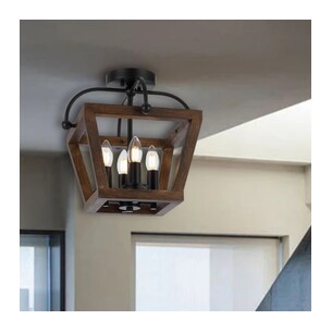 LACOTA CTC4-BK - LACOTA 4 LIGHT PENDANT CTC - BLACKLACOTA CTC4-BK 2