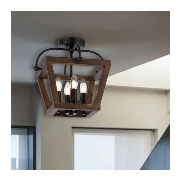 LACOTA CTC4-BK - LACOTA 4 LIGHT PENDANT CTC - LACOTA CTC4-BK