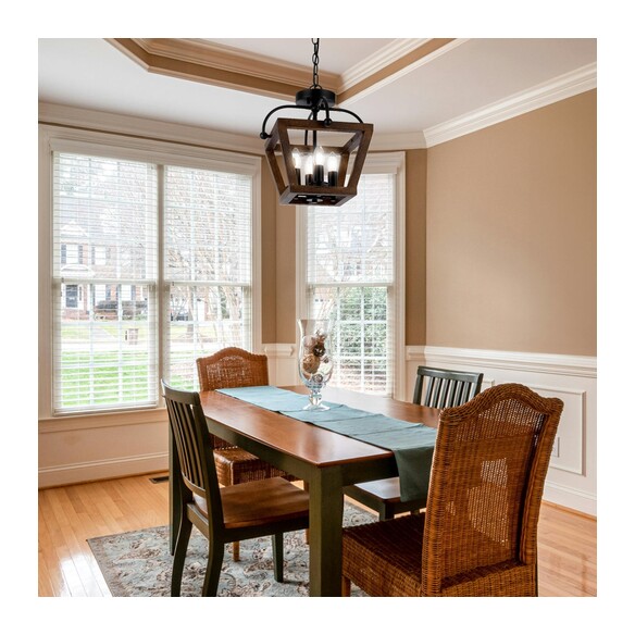 LACOTA CTC4-BK - LACOTA 4 LIGHT PENDANT CTC - LACOTA CTC4-BK
