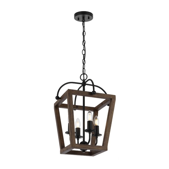 LACOTA PE4-BK - LACOTA 4 LIGHT PENDANT - BLACK